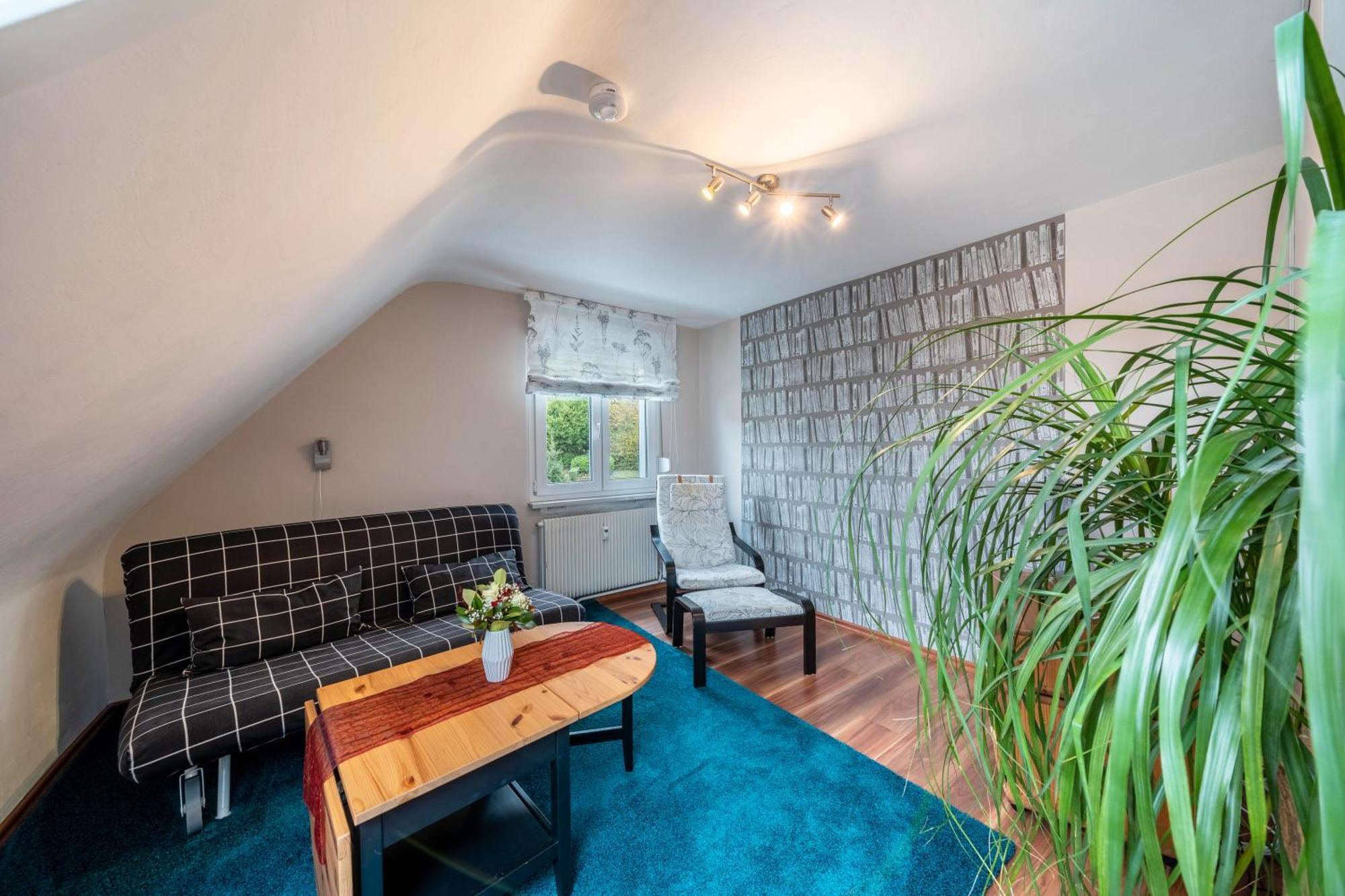 Ferienwohnung Burgblick Хаузах Экстерьер фото
