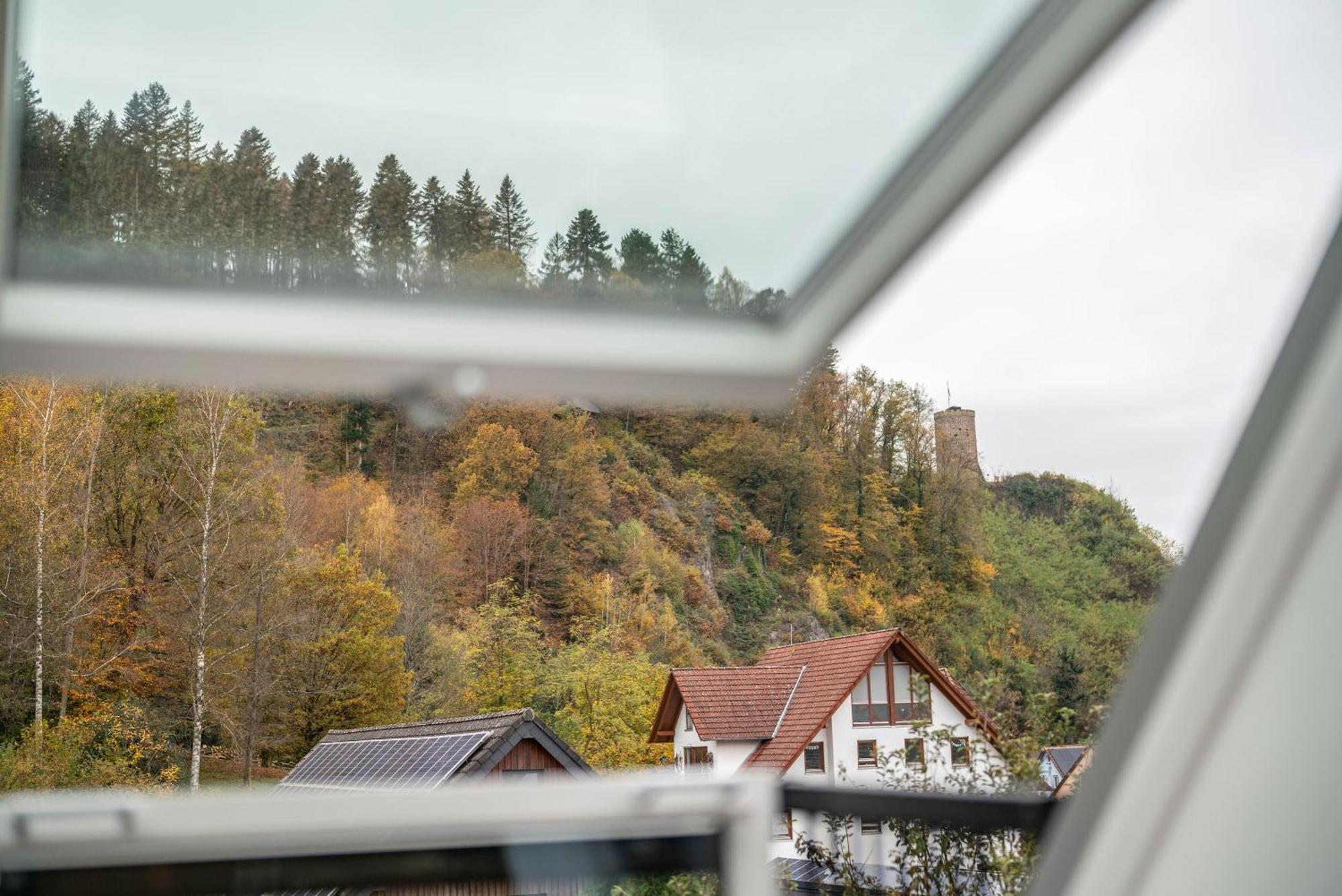 Ferienwohnung Burgblick Хаузах Экстерьер фото