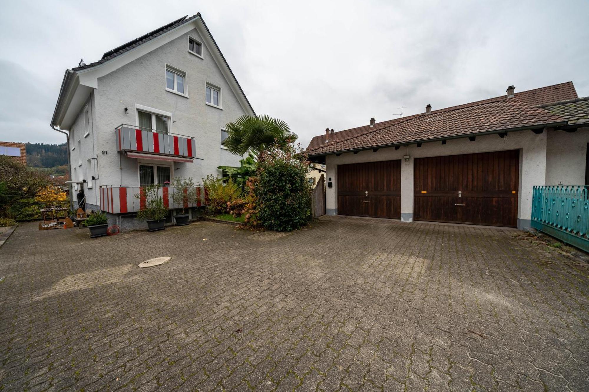 Ferienwohnung Burgblick Хаузах Экстерьер фото